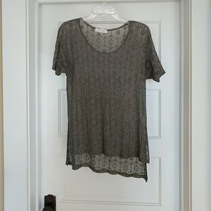 Eyelet lace top